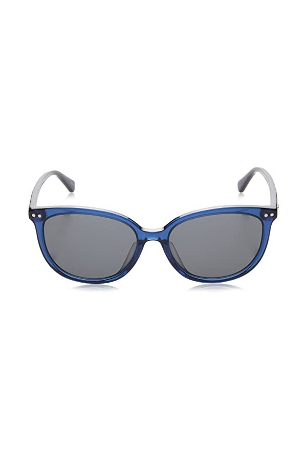 Kate Spade Alina/F/S Lunettes de Soleil, Bleu/Patchwork, 55 Femme