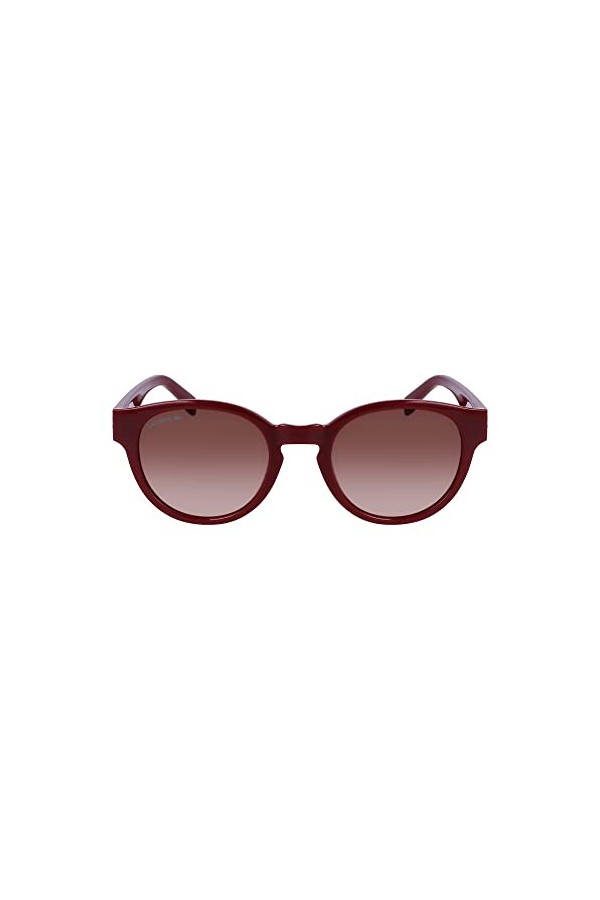 Lacoste L6000S Sunglasses, 603 Dark Red, 51 Unisex