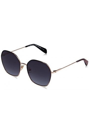 Kate Spade Kenna/g/s Sunglasses, 3H2/9O Black Pink, 57 Unisex