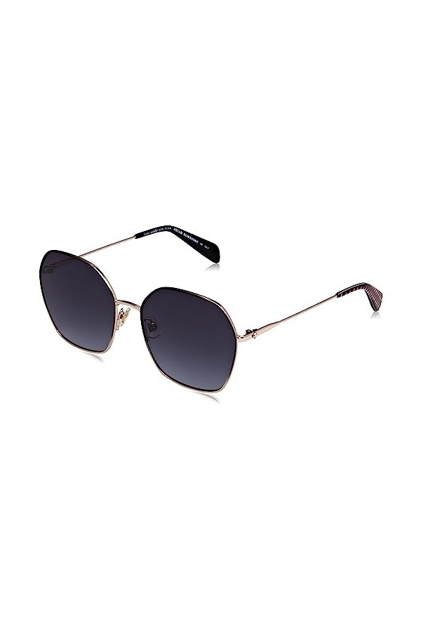 Kate Spade Kenna/g/s Sunglasses, 3H2/9O Black Pink, 57 Unisex