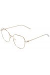 Escada Vesc87 Lunettes de Soleil, Or Rose Brillant, 54 Femme