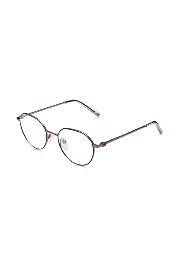 Escada Vesc88 Lunettes de Soleil, Marron avec pièces colorées, 50 Femme