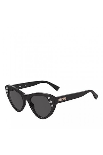 MOSCHINO Mos108/s Sunglasses, 807/IR Black, 54 Unisex