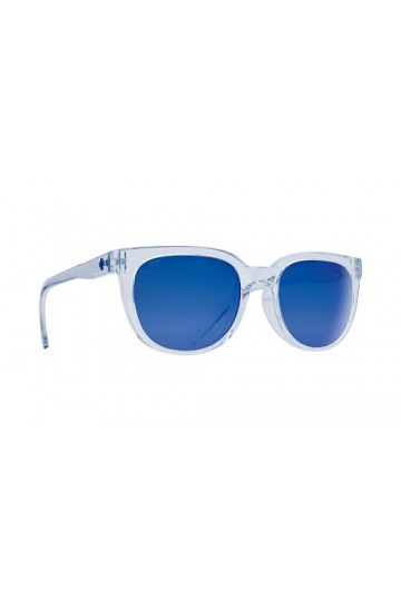 SPY Lunettes de soleil Bewiller, bleu Bleu clair translucide , Taille unique