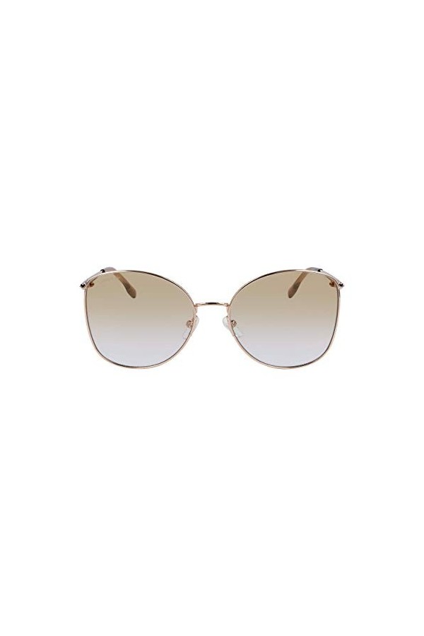 Lacoste L224S-704 Lunettes de Soleil, Light Bronze, Taille Unique Femme