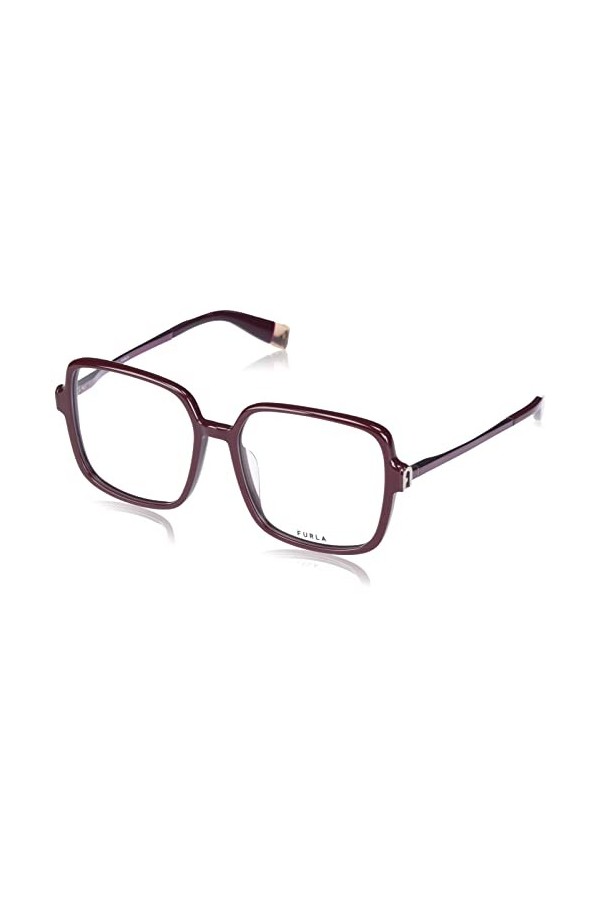 Furla Vfu632 Lunettes de Soleil, Full Bordeaux, 55 Femme