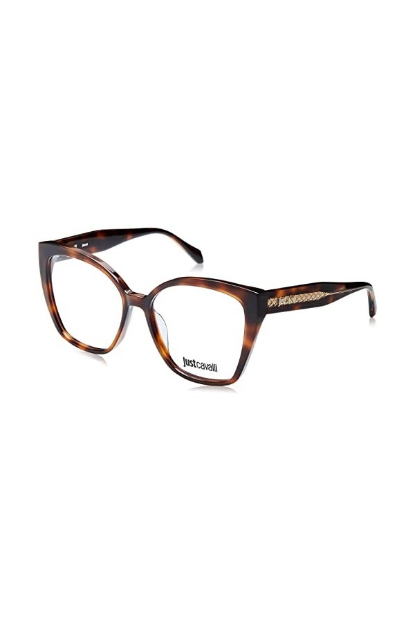 Just Cavalli Vjc005 Lunettes de Soleil, Havana Brown, 56 Femme