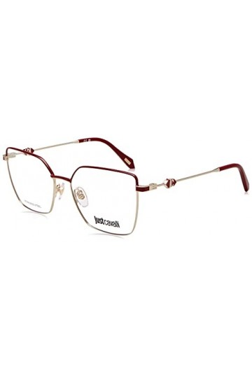 Just Cavalli Vjc013 Lunettes de Soleil, Light Gold W/Coloured Parts, 55 Femme