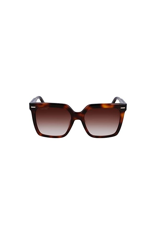Calvin Klein CK22534S Sunglasses, 220 Brown Havana, Taille Unique Unisex