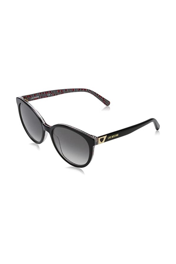 Moschino Love Mol041/s Sunglasses, 807/9O Black, 56 Unisex