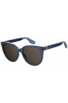 Marc Jacobs Marc 445/S Sunglasses, Blue, 55 Unisex