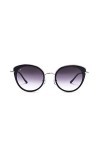 Woodys Barcelona Kara, Lunettes de Soleil Femme, Noir, Large