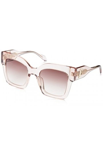 Just Cavalli SJC019V Lunettes de Soleil, Rose Brillant, 52 Femme