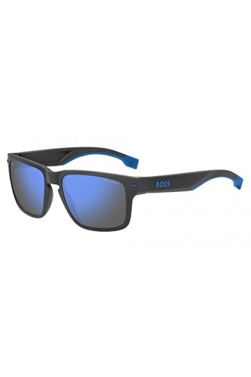 Hugo Boss Lunettes de Soleil BOSS 1497/S Matte Grey Blue/Blue 57/18/140 homme