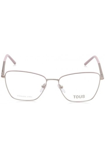 TOUS Eyeglass Frame Vto465 SH.Red Gold W/Coloured Parts 54/16/135 Femme Lunettes de Soleil, Rouge doré avec pièces colorées