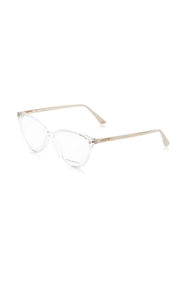 Nina Ricci Vnr275 Lunettes de Soleil, Shiny Crystal, 54 Femme
