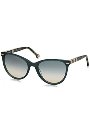 Carolina Herrera Her 0107/S Lunettes de Soleil, Xgw/Pr Green Havana, 57 Mixte