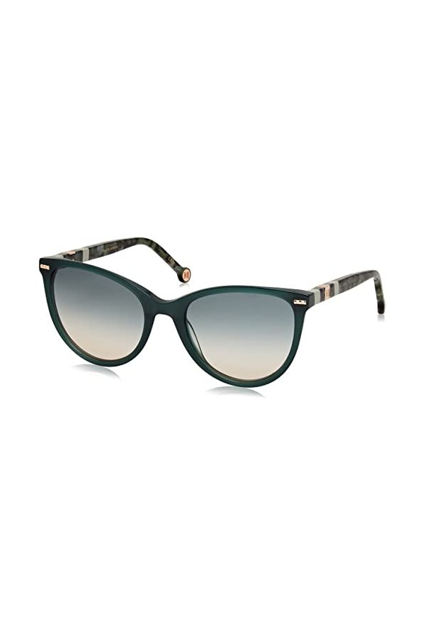 Carolina Herrera Her 0107/S Lunettes de Soleil, Xgw/Pr Green Havana, 57 Mixte