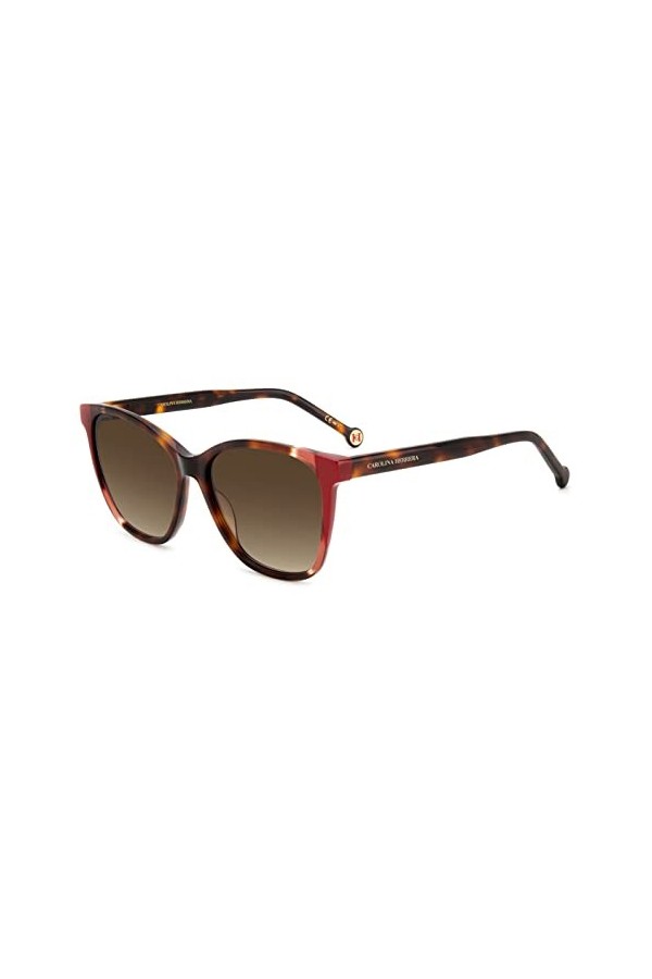 Carolina Herrera Ch 0061/S Lunettes de Soleil, O63/Ha Havana Red, 57 Mixte