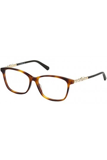 Swarovski SK5371 Lunettes de Soleil, Dark Havana, 54 Femme