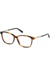 Swarovski SK5371 Lunettes de Soleil, Dark Havana, 54 Femme
