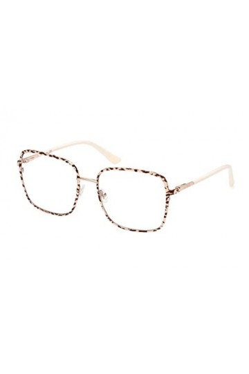 Guess GU2914 Lunettes de Soleil, Pink Gold, 54 Femme