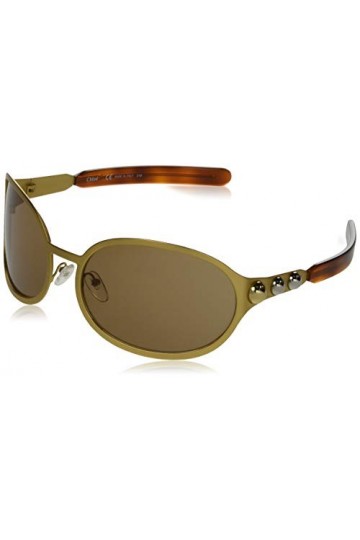 Chloe CE149S 743 -6919 Sun Ochiallis, taille du cadre : 69 mm, taille du pont : 19 mm, or/marron