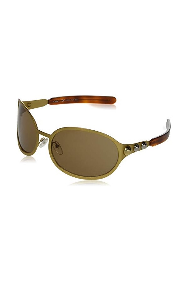 Chloe CE149S 743 -6919 Sun Ochiallis, taille du cadre : 69 mm, taille du pont : 19 mm, or/marron