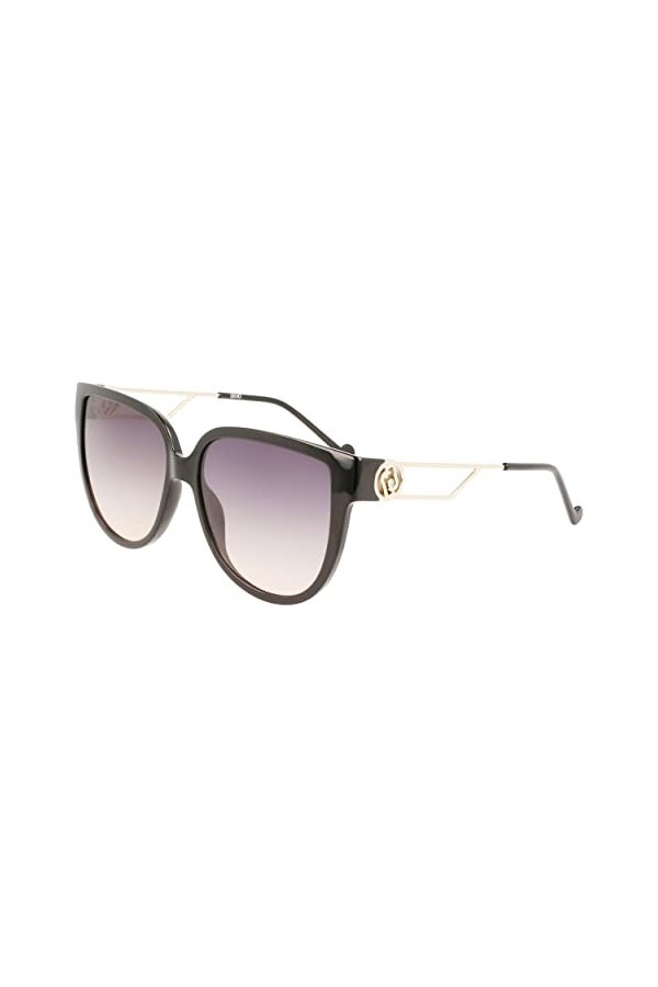 Liu Jo LJ764SR Sunglasses, 001 Black, 57 Unisex