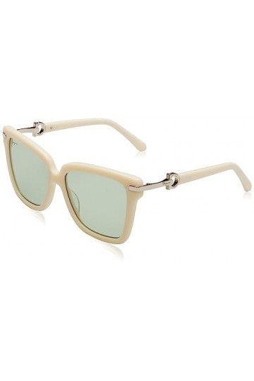 Salvatore Ferragamo Sf1085s Sunglasses, 103 Ivory, 57 Unisex