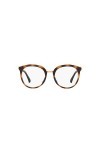 Ray-Ban 0OX3238 Lunettes de Soleil, Multicolore Polished Brown Tortoise , 50 Femme