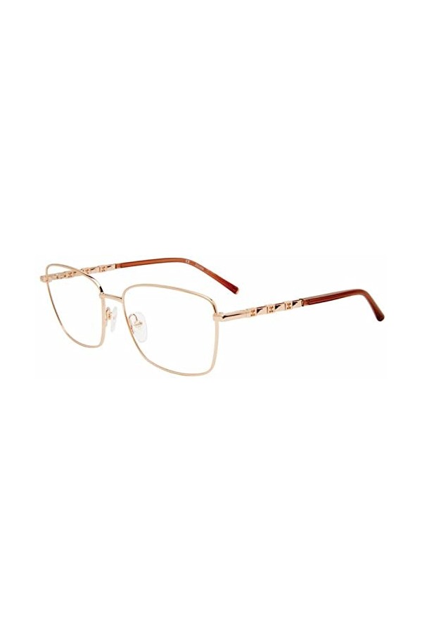 Escada Vesd53 Lunettes de Soleil, Shiny Red Gold W/Coloured Parts, 55 Femme