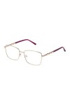 Escada Vesd53 Lunettes de Soleil, Shiny Red Gold W/Coloured Parts, 55 Femme