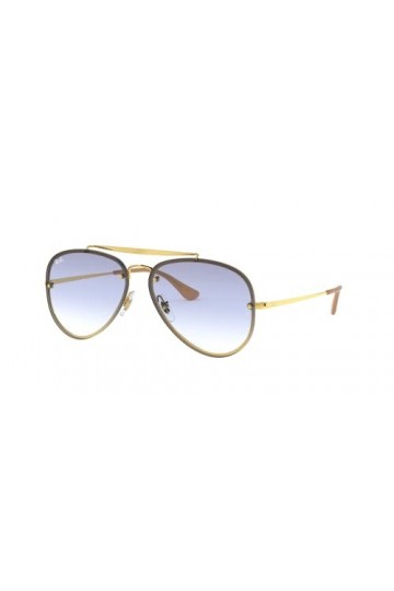 Ray-Ban 0RB3584N 001/19 58 Montures de Lunettes, Or Gold/Clear Gradient Light Blue , Mixte Adulte