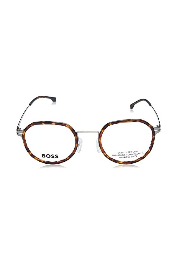 Hugo Boss Boss 1428 Sunglasses, 0dxe Ruthenium, 51 Unisex