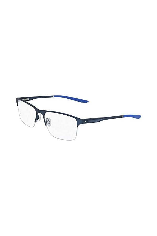 Nike 8045 Sunglasses, 416 Brushed Thunder Blue, 57 Unisex