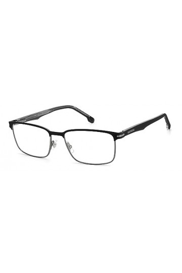 Carrera Eyeglasses Sunglasses, Matte Black Dark Ruthenium, 55 Unisex