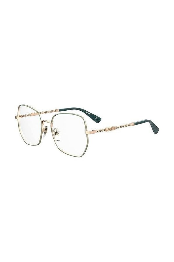 Moschino Mos610 Sunglasses, PEF/16 Gold Green, 53 Unisex