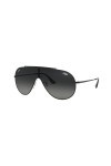 Ray-Ban 0RB3597 002/11 33 Montures de Lunettes, Noir Black/Grey Gradient Dark Grey , Mixte Adulte