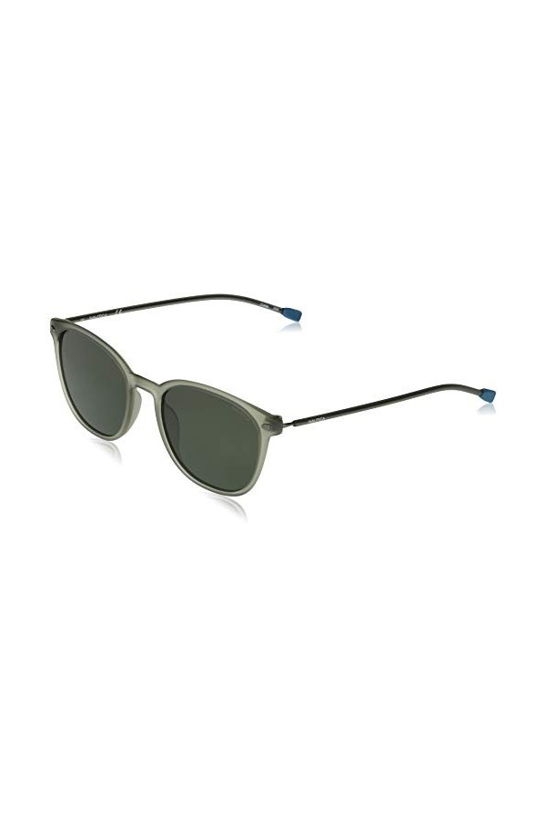 Nautica N6247s, Lunettes de Soleil Homme, Cristal Mate Ahumado, 53