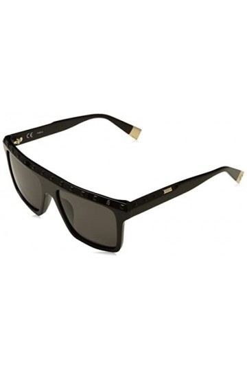 Furla SFU535 Sunglasses, Nero LUCIDO, 54 Unisex