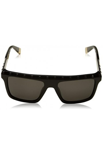 Furla SFU535 Sunglasses, Nero LUCIDO, 54 Unisex