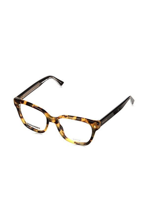 Dsquared D2 0025 Sunglasses, C9B/18 Havana Honey, 51 Unisex