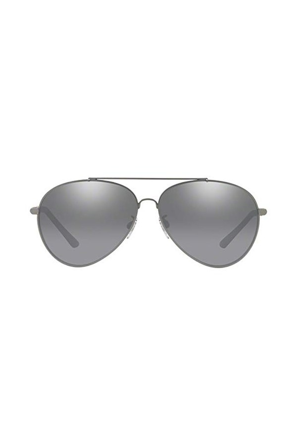BURBERRY 0BE3092Q 101482 60 Montures de Lunettes, Gris Matte Gunmetal/Polargreymirrorgradsilver , Femme