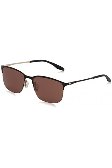 Under Armour UA Streak/g Sunglasses, 2M2/ZM Black Gold, 57 Unisex