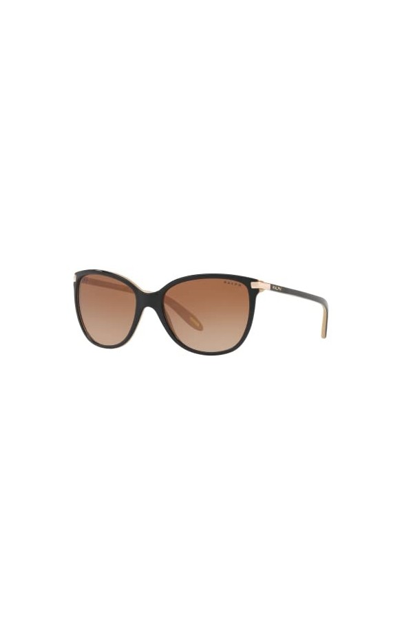 Ralph 0Ra5160 109013 57 Montures de Lunettes, Noir Black/Nude/Brown Gradient , Femme