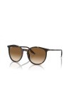 Ray-Ban Lunettes de soleil unisexes Rb2204, Havane/marron dégradé transparent, 51 mm
