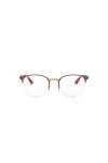 Ray-Ban 0rx 6422 3007 49 Lunettes de Soleil, Or Pink Gold on Top Matte Bordeaux , Femme