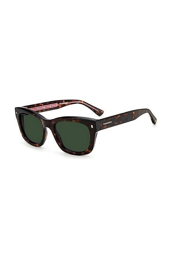 DSquared D2 0012/S Lunettes de Soleil, 086/Qt Havana, 52 Mixte