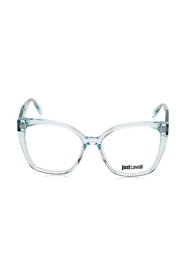 Just Cavalli Vjc005 Lunettes de Soleil, Vert Brillant, 56 Femme